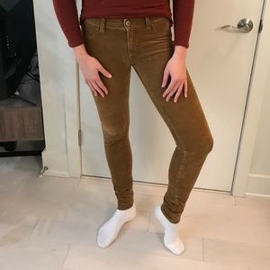 American Eagle 360 super stretch corduroy jeggings